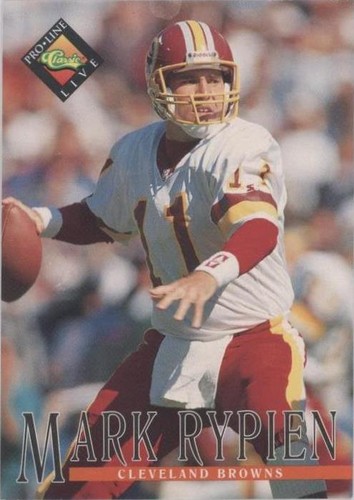 1994 Classic Pro Line Live Mark Rypien #296