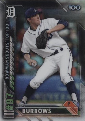 2016 Bowman - Beau Burrows #BTP-97