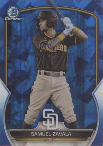 2023 Bowman Sapphire Edition - Samuel Zavala #BCP-75