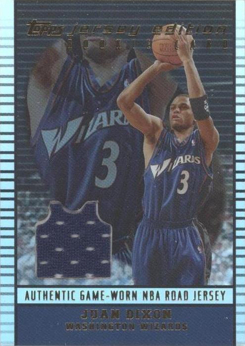 2002-03 Topps Jersey издание - Juan Dixon #JE JD