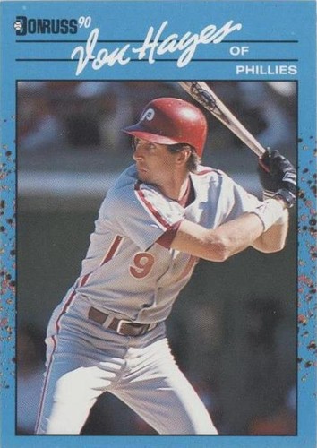 1990 Donruss Best of the National League - Von Hayes #140