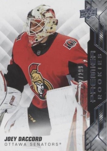 2019-20 Upper Deck Premier - Joey Daccord #66
