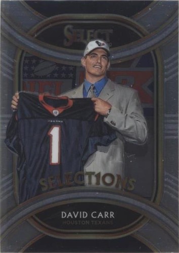 2020 Panini Select David Carr #SI-9