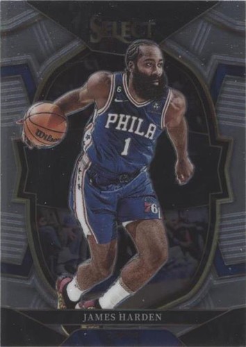 2022-23 Panini Select Basketball James Harden #25