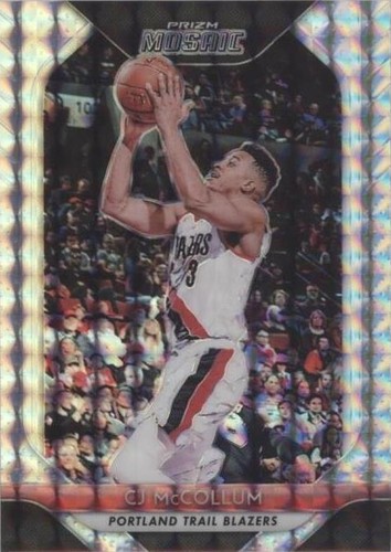 2018-19 Panini Prizm Mosaic - C.J. McCollum #11