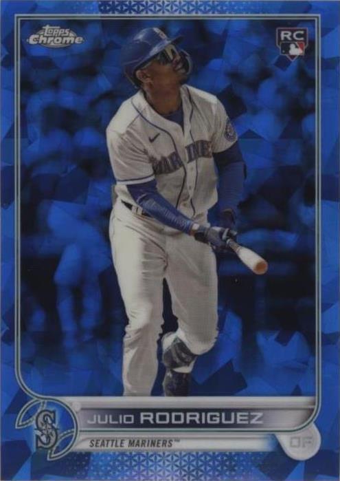 2022 Topps Chrome Update Series Sapphire Edition - Julio Rodriguez #US44