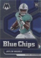 2021 Panini Mosaic Jaylen Waddle #8