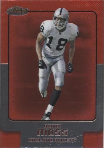 2006 Topps Finest Randy Moss #5