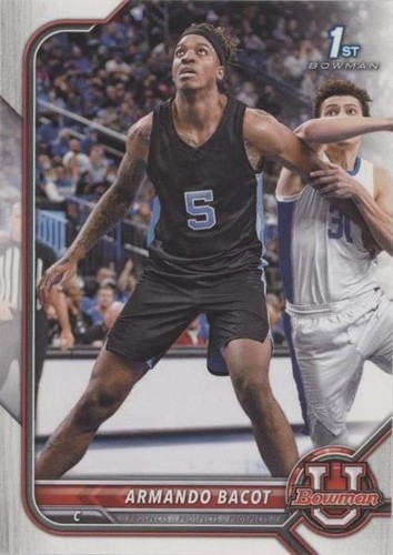 2021-22 Bowman University - Armando Bacot #71