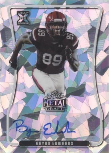 2020 Leaf Metal Draft Bryan Edwards #BA-BE1