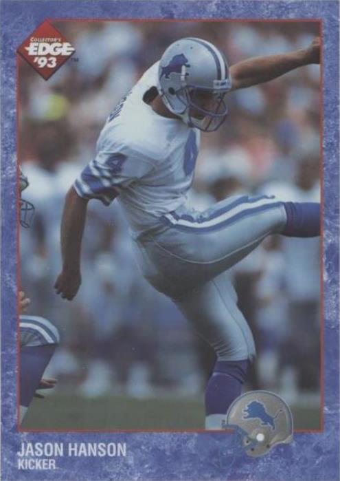 1993 Collector's Edge Jason Hanson #67