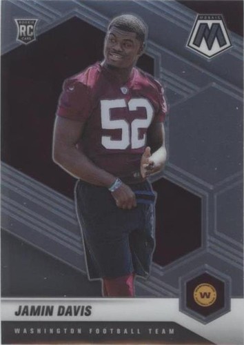 2021 Panini Mosaic Jamin Davis #364