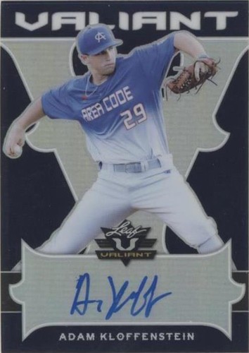 2018 Leaf Valiant - Adam Kloffenstein #BA-AK1