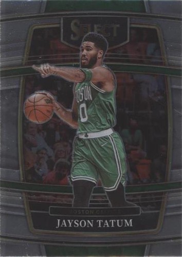 2021 Panini Select Jayson Tatum #/25 Disco Blue Prizm #77