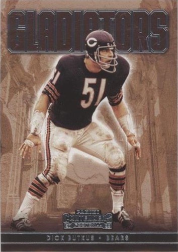 2022 Panini Contenders Dick Butkus #GLD-DBU
