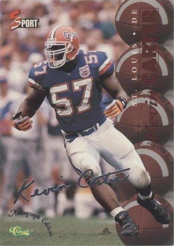 1995 Classic 5 Sport Signings Kevin Carter #S36