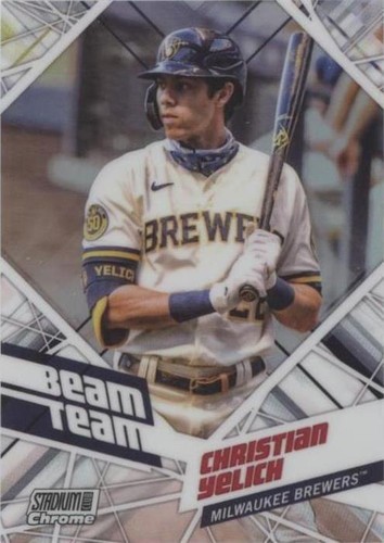 2021 Topps Stadium Club Chrome - Christian Yelich #BTC-9