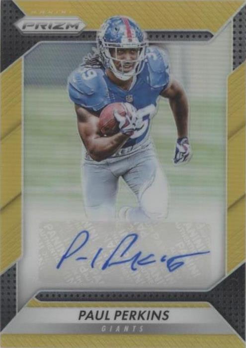 2016 Panini Prizm Paul Perkins #RA-PPK
