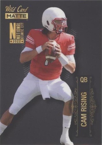 2022 Wild Card MATTE National Convention Cameron Rising #MBN-6