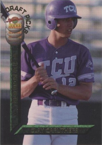 1994 Signature Rookies Draft Picks - Clay Caruthers #86