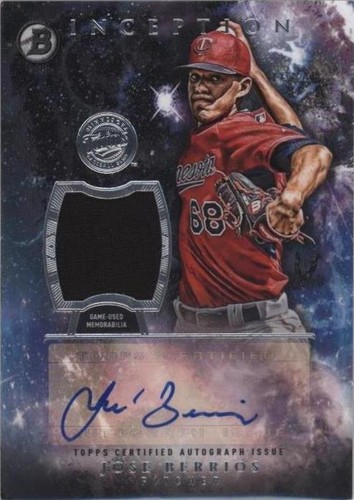 2016 Bowman Inception - José Berríos #IAR-JBE