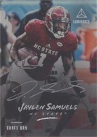 2018 Panini Luminance Jaylen Samuels #RI-JSS