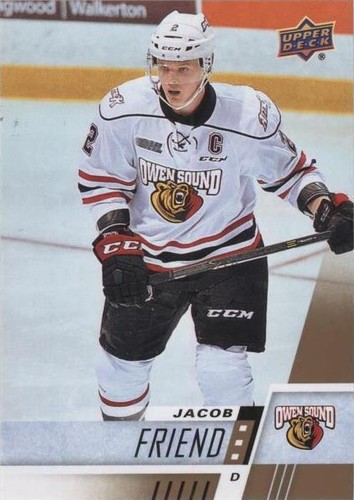 2017-18 Upper Deck CHL - Jacob Friend #245