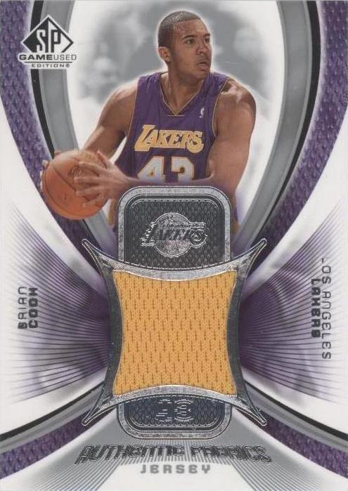 2005-06 SP Game Used Edition - Brian Cook #AF-BC