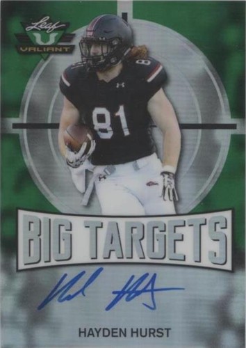 2018 Leaf Valiant Hayden Hurst #BT-HH1