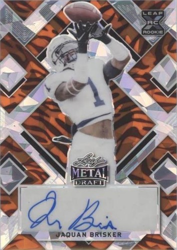 2022 Leaf Metal Draft Jaquan Brisker #BA-JB2