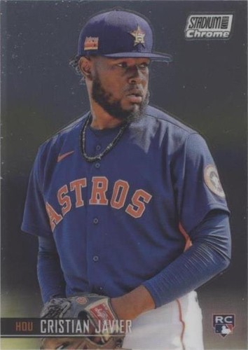2021 Topps Stadium Club Chrome - Cristian Javier #103