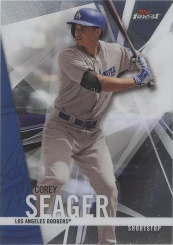 2017 Topps Finest - Corey Seager #25