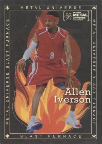2021 Skybox Metal Universe Champions - Allen Iverson #BF-12