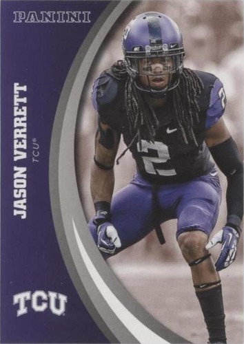 2016 Panini TCU Horned Frogs Jason Verrett #16