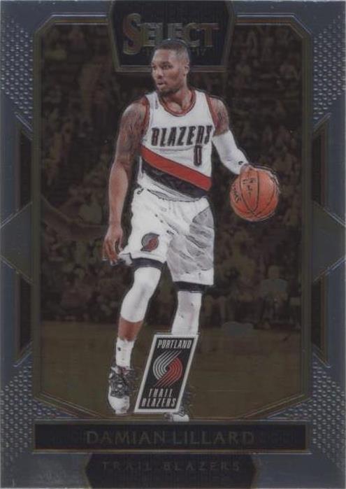 2016-17 Panini Select - Damian Lillard #202