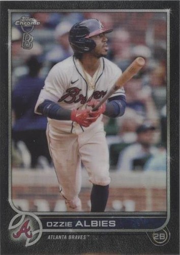 2022 Topps Chrome Ben Baller Edition - Ozzie Albies #205