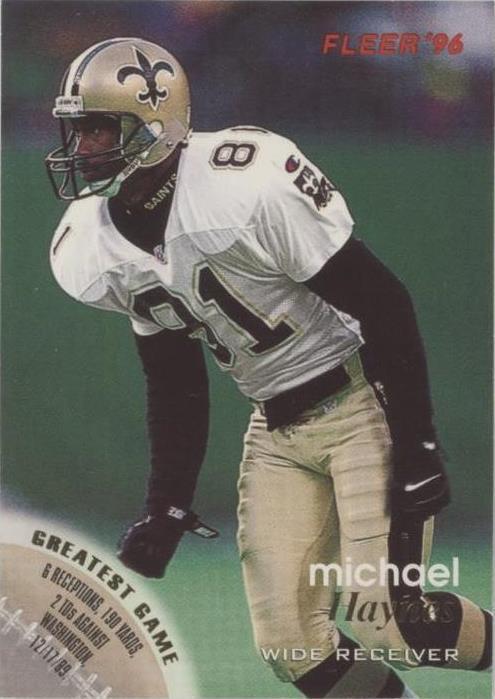 1996 Fleer Michael Haynes #88