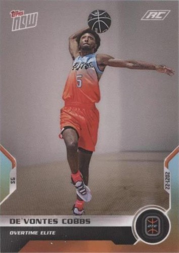 2021-22 Topps Now Overtime Elite - De'Vontes Cobbs #07