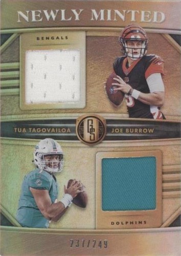2020 Panini Gold Standard Joe Burrow Tua Tagovailoa #MMD1
