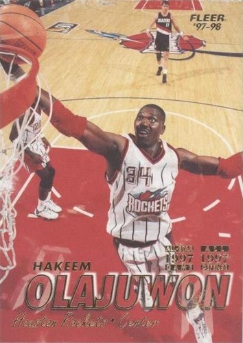 1997-98 Fleer - Hakeem Olajuwon #34