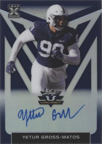2020 Leaf Valiant Yetur Gross-Matos #BA-YGM