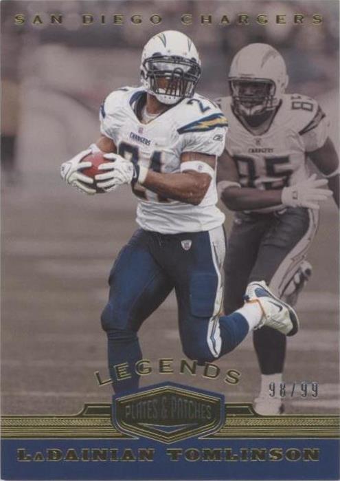 2019 Panini Plates & Patches LaDainian Tomlinson #124