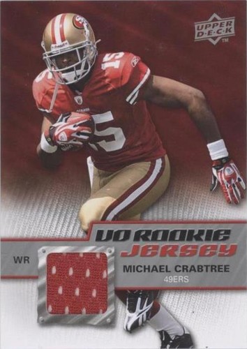 2009 Upper Deck Michael Crabtree #RJ-MC