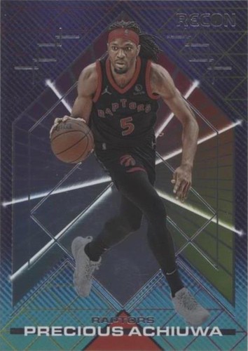 10441F 2021-22 Panini Select #149 Precious Achiuwa Gold Wave