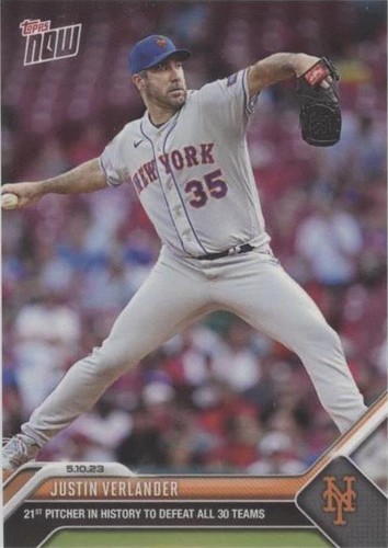 2023 Topps Now - Justin Verlander #266