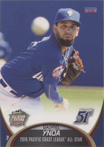 2016 Choice Pacific Coast League All-Stars - Gabriel Ynoa #19