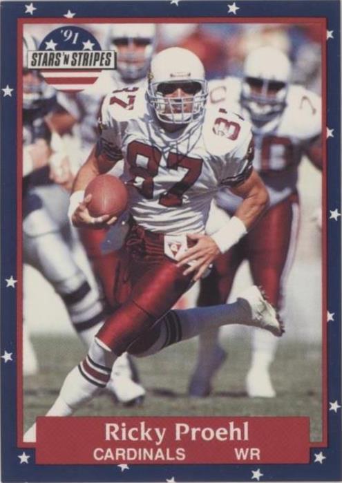 1991 Stars 'n Stripes Ricky Proehl #103