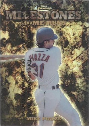 1999 Topps Finest - Mike Piazza #M20