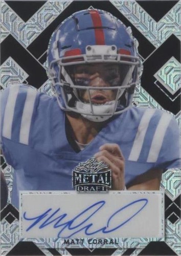 2022 Leaf Metal Draft Matt Corral #PA-MC2