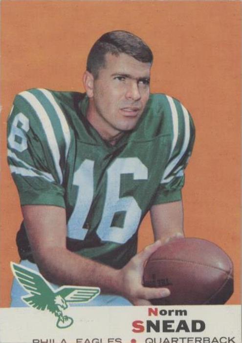 1969 Topps Norm Snead #85